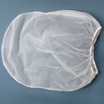 Mesh Filter Bag For Hydroponic Paint 1 2 5 Gallon Bucket Elastic Opening Strainer Pocket