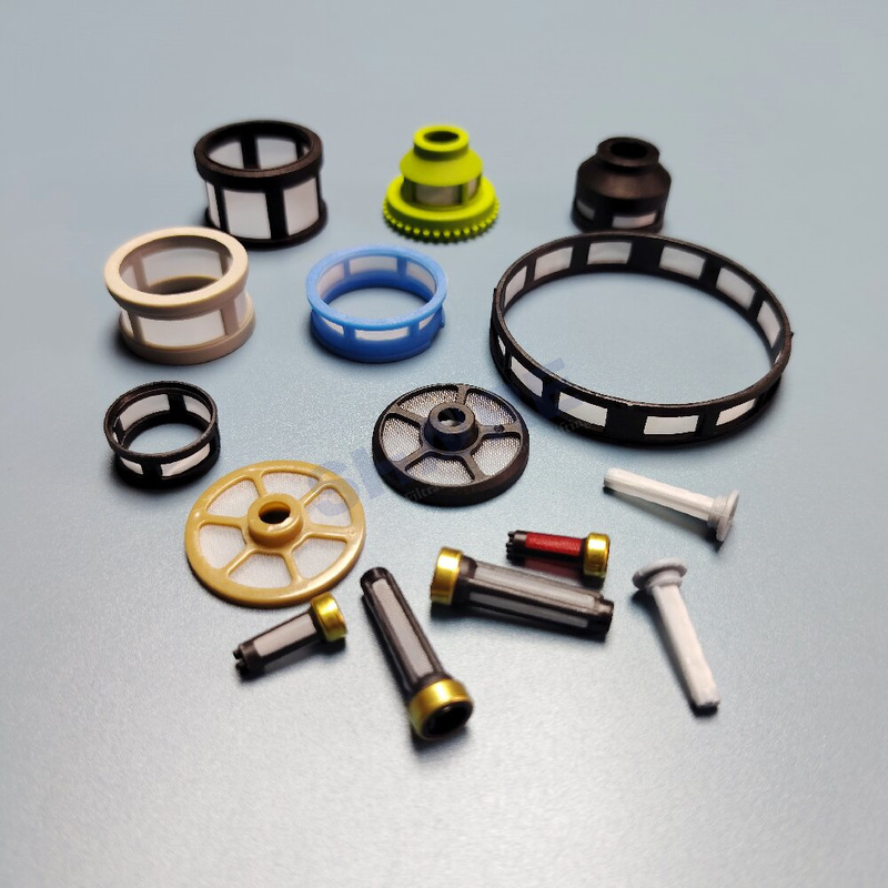 Car Universal Nozzle Fuel Injector Filter Basket Kit Replacement