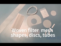 ナイロンポリエステルフィルターメッシュ 切断形,切片,ディスク